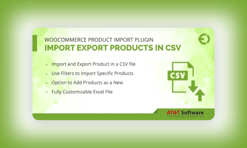 Product CSV Import