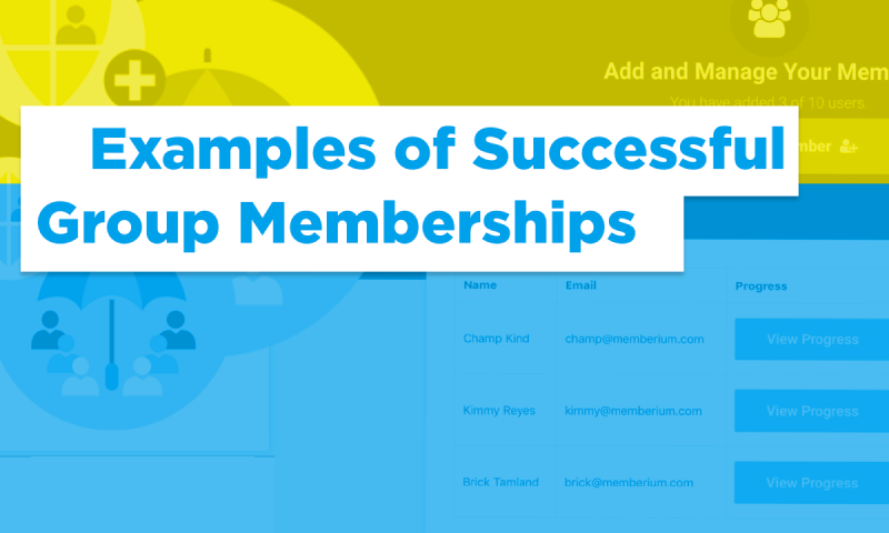 Sell Memberships to Groups