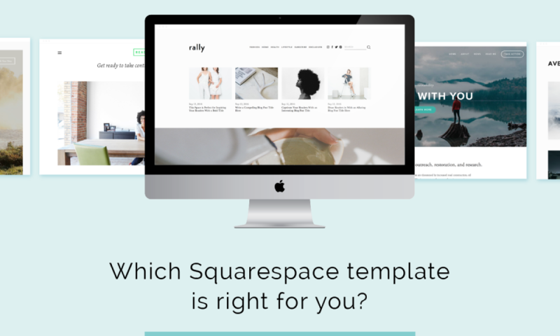 Shopify vs Squarespace-Template