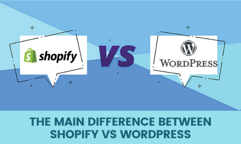 Shopify vs WordPress Difference