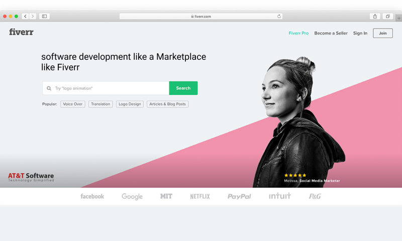 A successful Marketplace like Fiverr