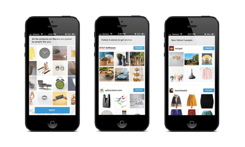 Marketplace like Wanelo