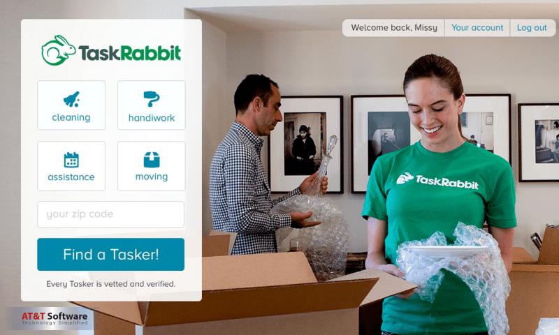 A Task Rabbit Clone Features