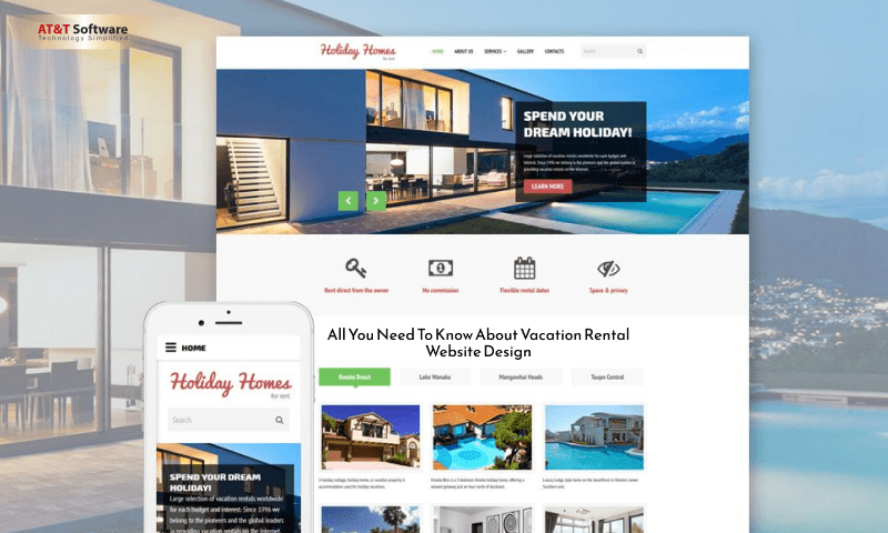 All You Need To Know About Vacation Rental Website Design