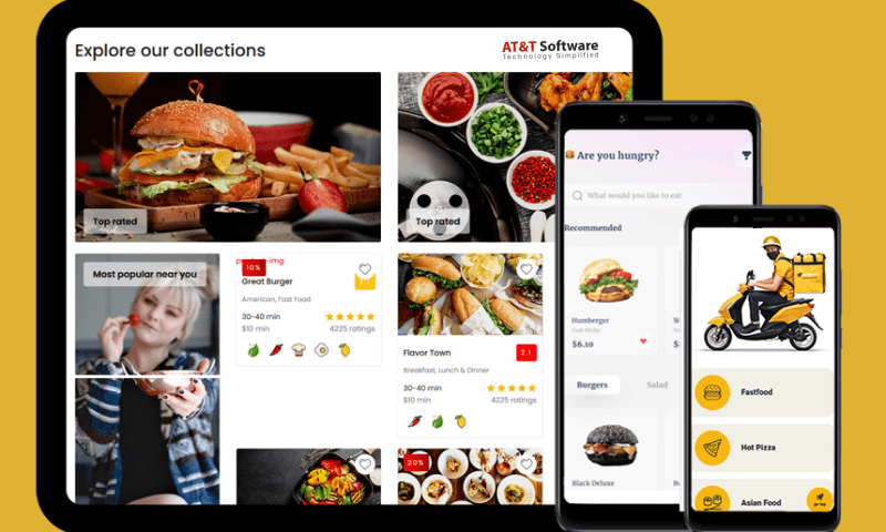 Online food delivery services