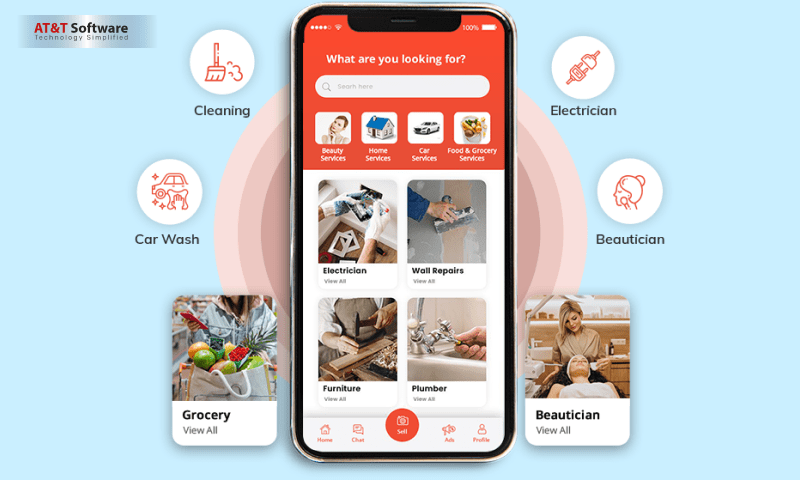 HouseJoy Clone app design