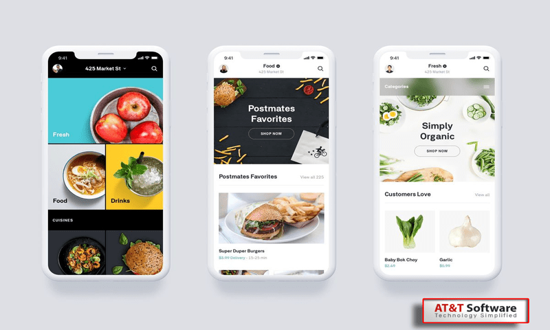 Postmates Clone App