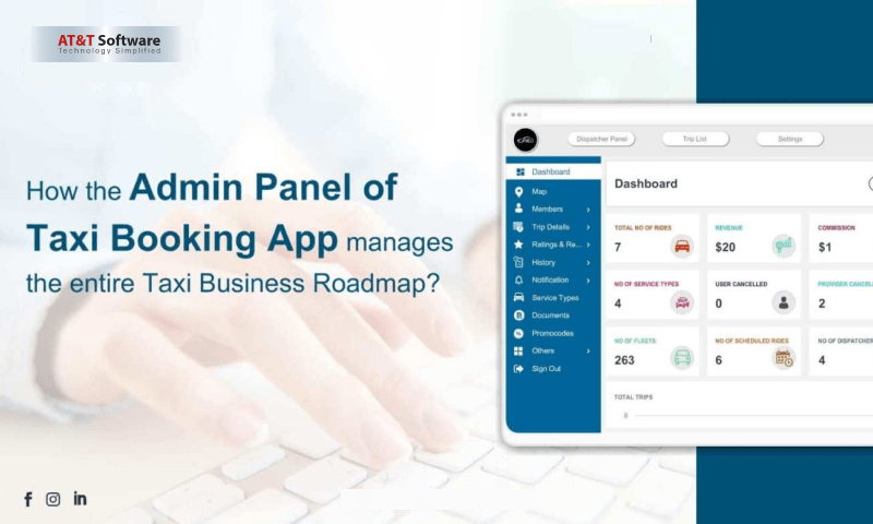 The Taxi App Admin Dashboard