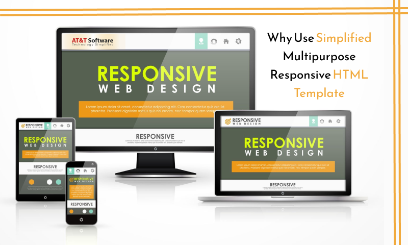 Why Use Simplified Multipurpose Responsive HTML Template from WebRock Media