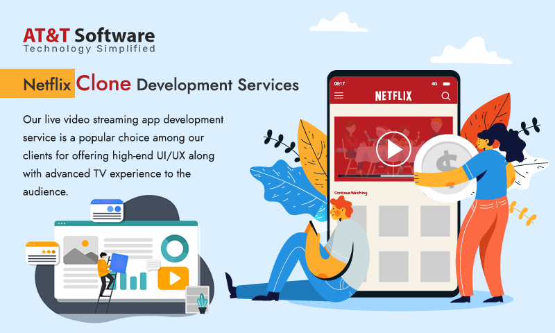 Netflix Clone Development Services