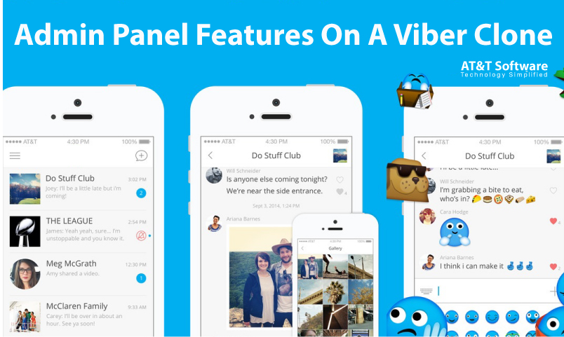 Admin Panel Features On A Viber Clone