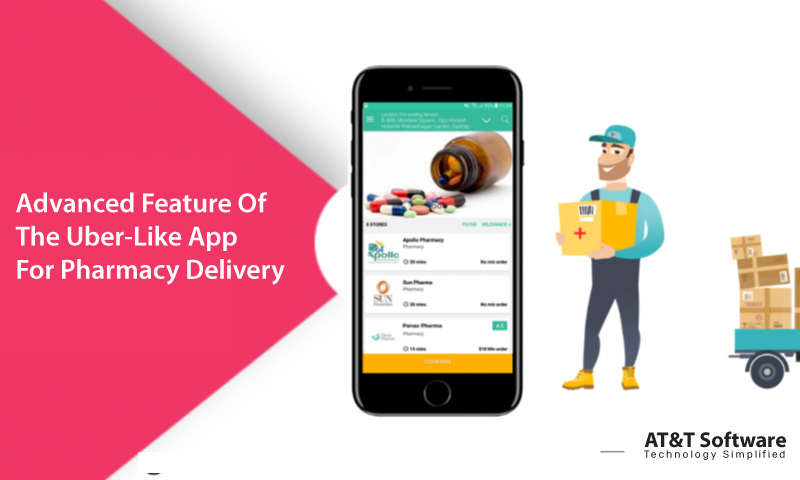 Advanced Feature Of The Uber-Like App For Pharmacy Delivery