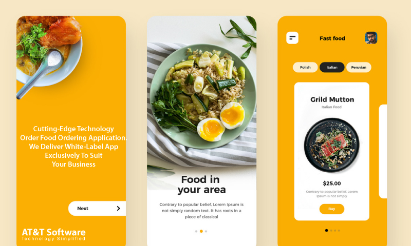 Cutting-Edge Technology Order Food Ordering Application. We Deliver White-Label App Exclusively To
