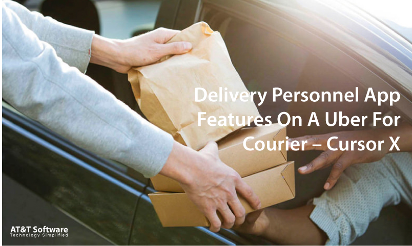 Delivery Personnel App Features On A Uber For Courier – Cursor X