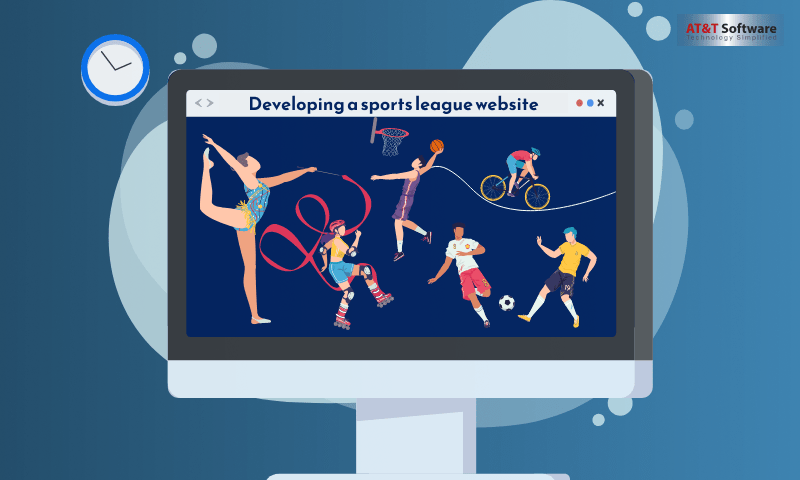 Developing a sports league website