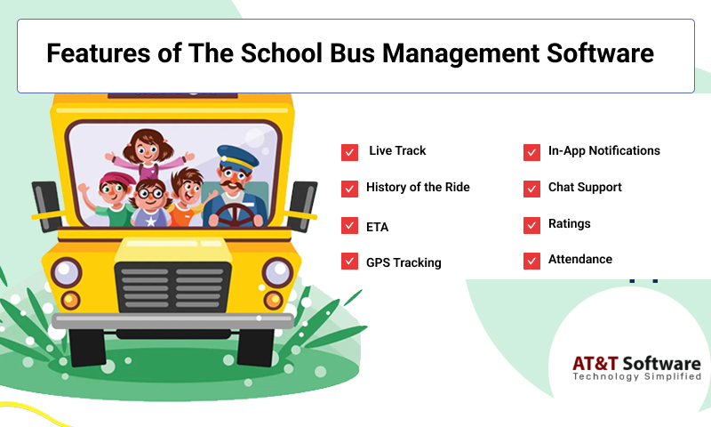 Features of The School Bus Management Software 