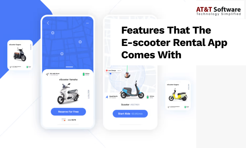 Features That The E-scooter Rental App Comes With