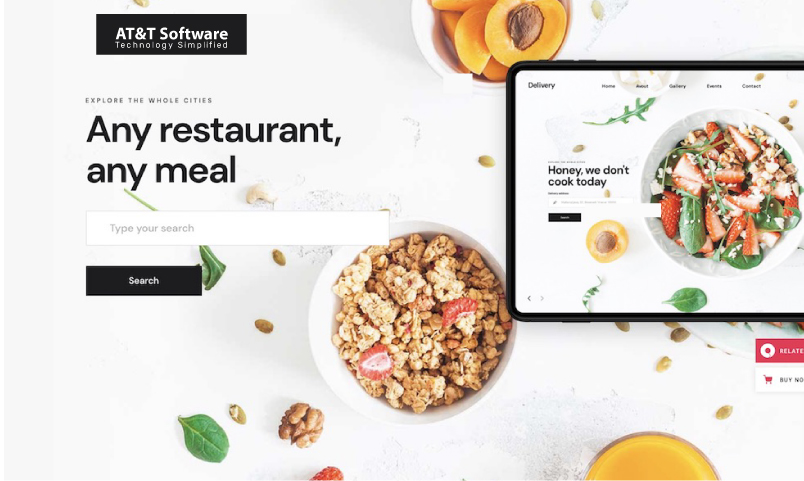 Food Delivery App- Premium Themes & Templates Home Page Body Content