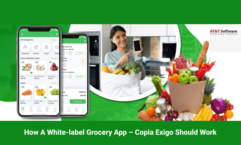 How A White-label Grocery App – Copia Exigo Should Work