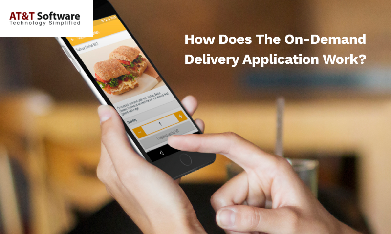 How Does The On-Demand Delivery Application Work