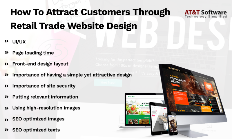 How To Attract Customers Through Retail Trade Website Design