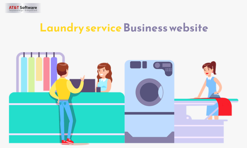 Laundry service business website