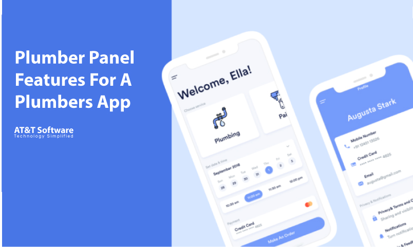 Plumber Panel Features For A Plumbers App