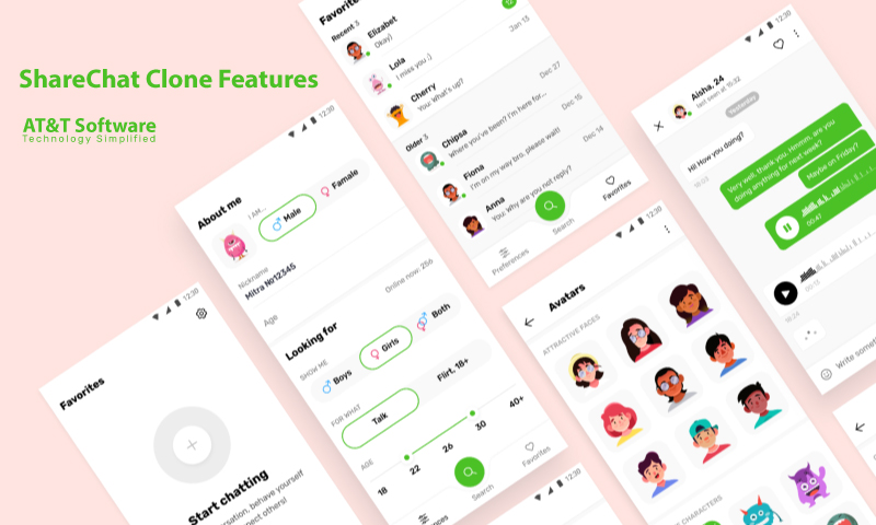 ShareChat Clone Features