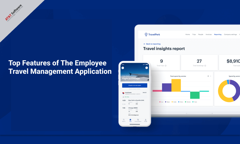 Top Features of The Employee Travel Management Application