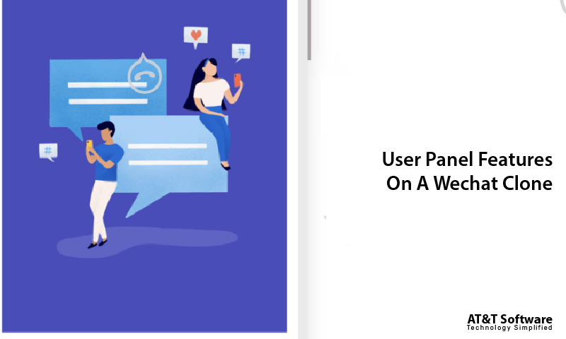 User Panel Features On A Wechat Clone