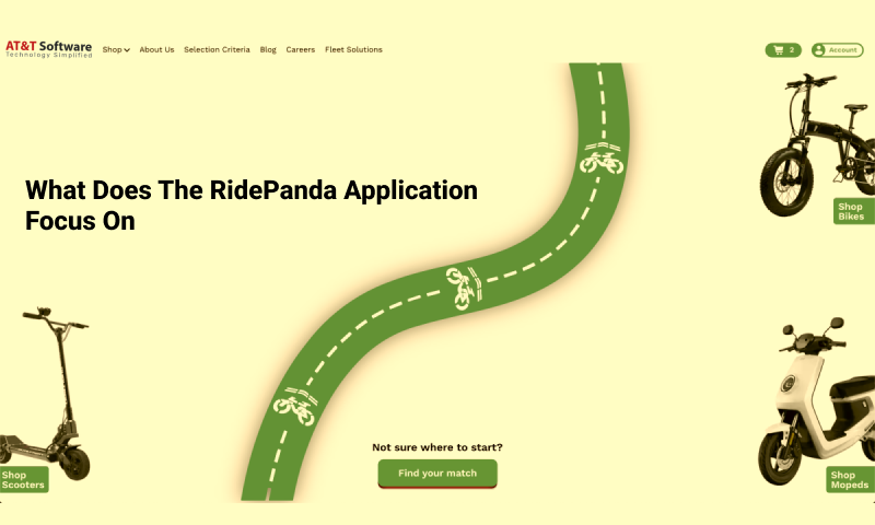 What Does The RidePanda Application Focus On