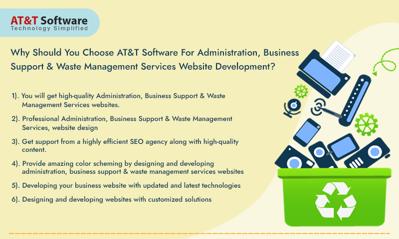 Why Should You Choose WebRock Media For Administration, Business Support & Waste Management Services Website Development