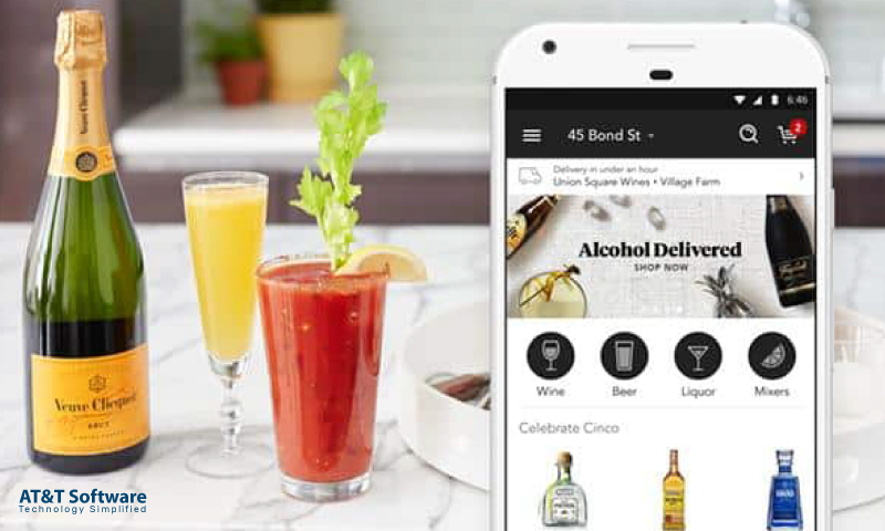 on-demand liquor delivery app