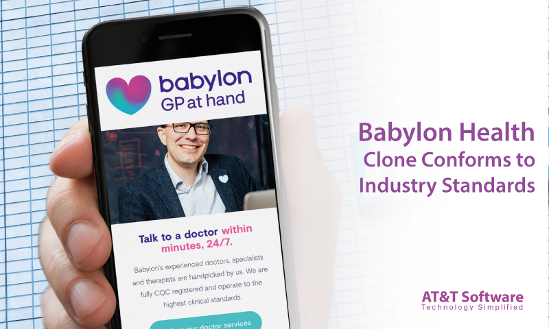 Babylon Health Clone Conforms to Industry Standards