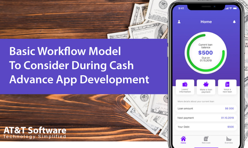 Basic Workflow Model To Consider During Cash Advance App Development