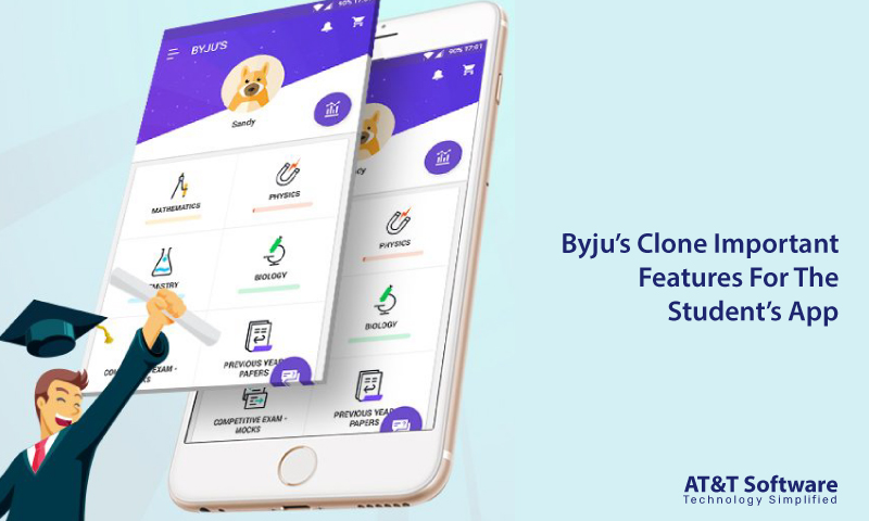 Byju’s Clone Important Features For The Student’s App