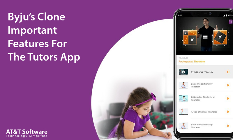 Byju’s Clone Important Features For The Tutors App