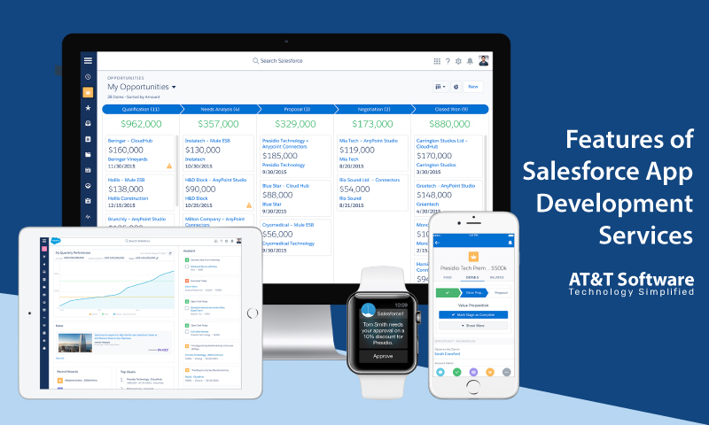 Features of Salesforce App Development Services