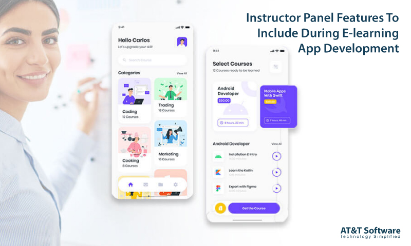 Instructor Panel Features To Include During E-learning App Development