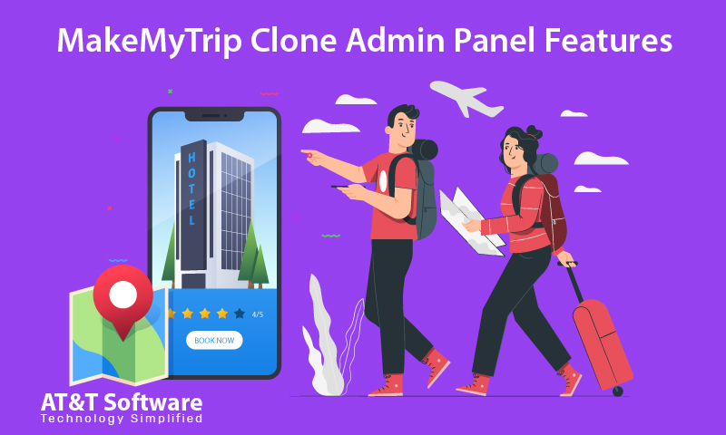 MakeMyTrip Clone Admin Panel Features