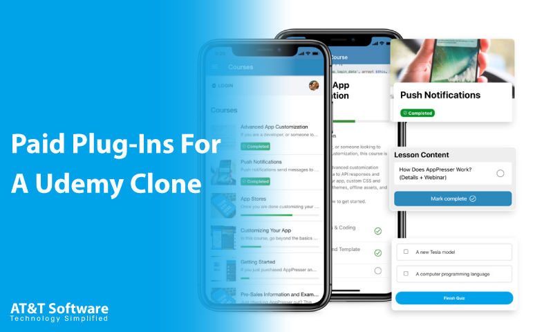 Paid Plug-Ins For A Udemy Clone