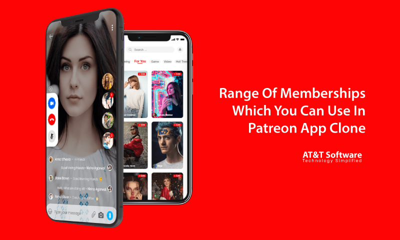 Range Of Memberships Which You Can Use In Patreon App Clone