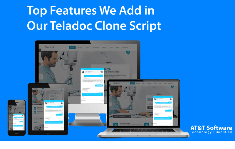 Top Features We Add in Our Teladoc Clone Script