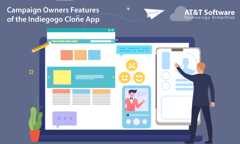 Campaign Owners Features of the Indiegogo Clone App