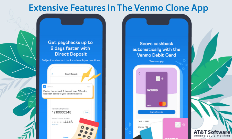 Extensive Features In The Venmo Clone App 