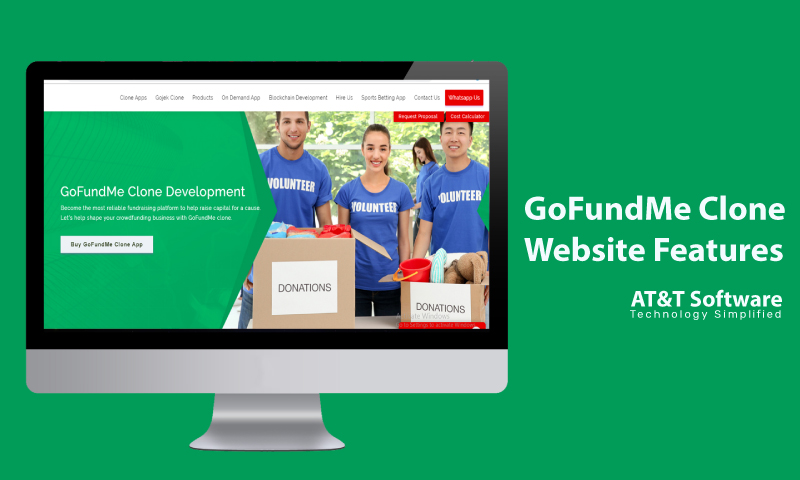 GoFundMe Clone Website Features