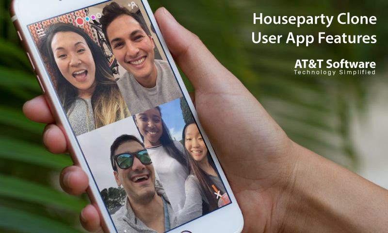 Houseparty Clone User App Features