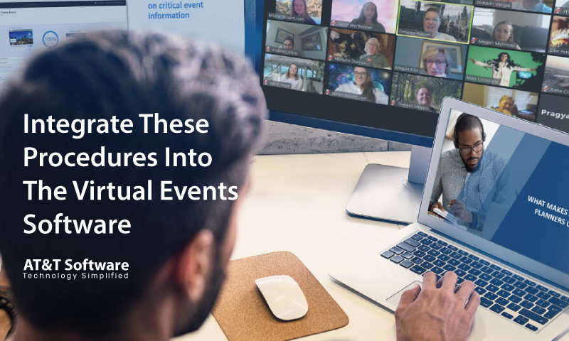 How To Integrate These Procedures Into The Virtual Events Software