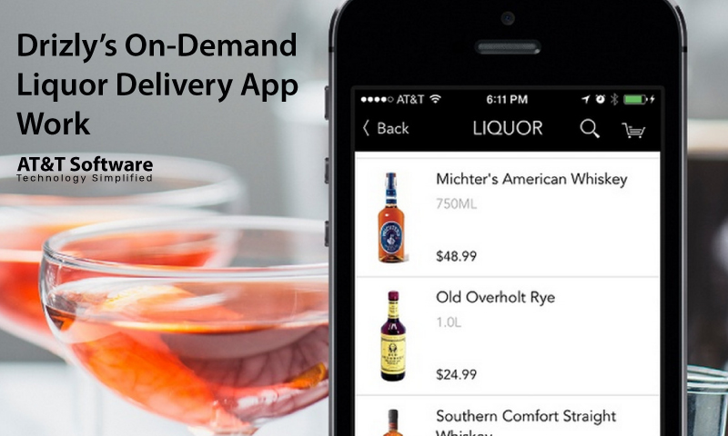 How does Drizly’s On-Demand Liquor Delivery App Work