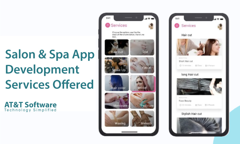 Salon & Spa App Development- Services Offered
